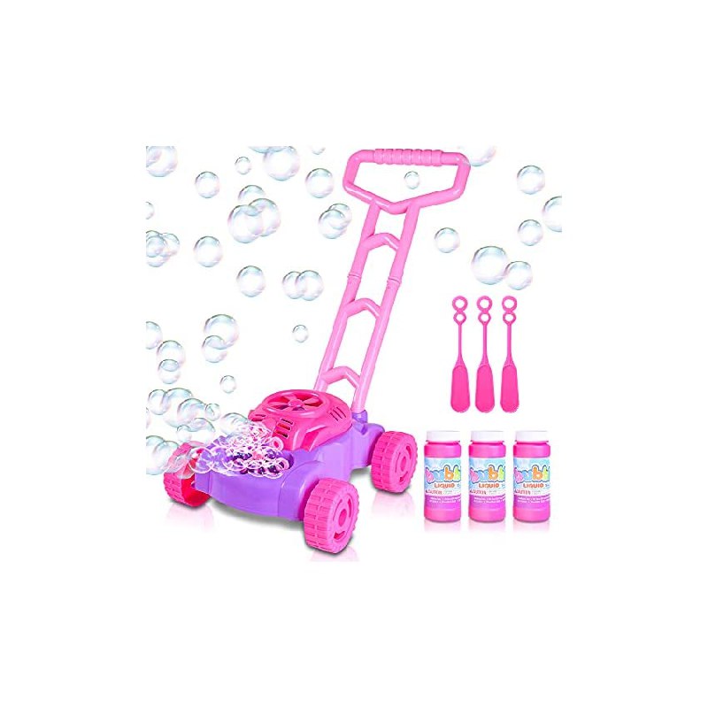 ⚡️   LIGHTNING DEAL   ⚡️

👀 ArtCreativity Pink and Purple Bubble Lawn Mower for Toddlers | Electronic Bubble Blower

💰  Only 21.30 $  instead of 34.97 $  (- 39%) 
⚡️ Requested Percentage: 93%
🕙 Deal ends at: 7:05 pm

🔎 amzn.to/3ZJR59c