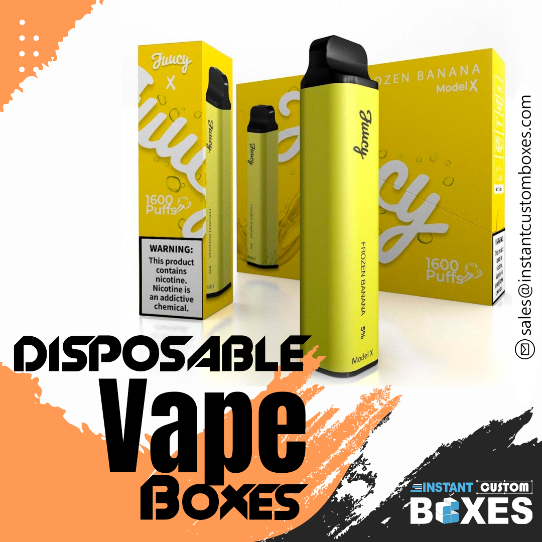 Instantcustomb1's tweet image. Our stylish Disposable Vape Packaging promises a key enhancement in sales, 

𝑪𝒂𝒍𝒍 𝑼𝒔 𝑨𝒕: (888) 801-6597
𝗠𝗼𝗿𝗲 𝗜𝗻𝗳𝗼:
instantcustomboxes.com/custom-vape-bo…

#customvapeboxes #disposablevapepackaging #vapepackaging #packagingdesign #printing #design #logo