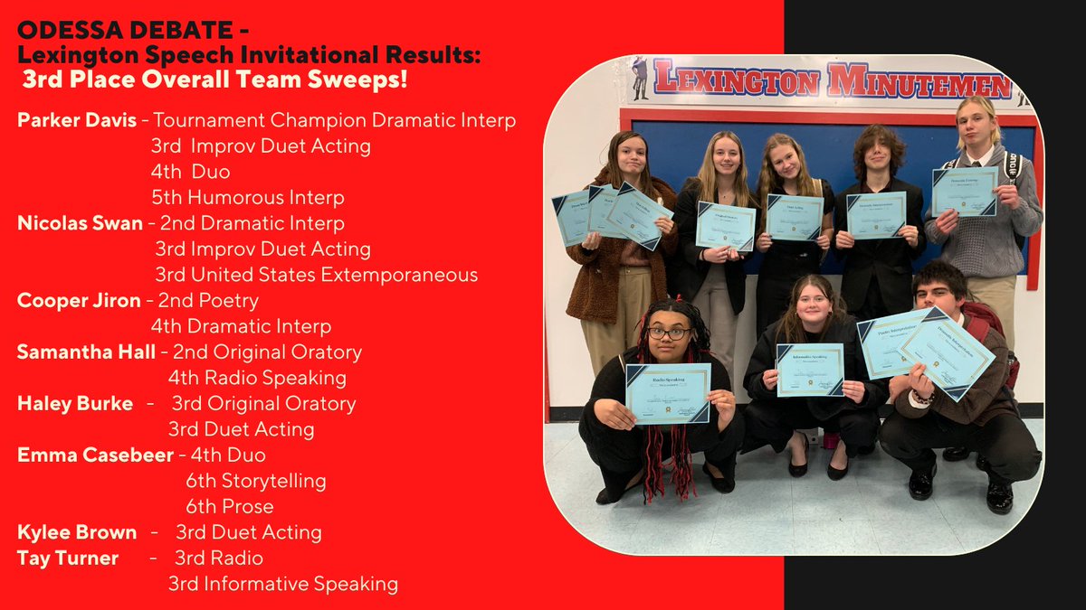 OHS Performing Arts tweet media