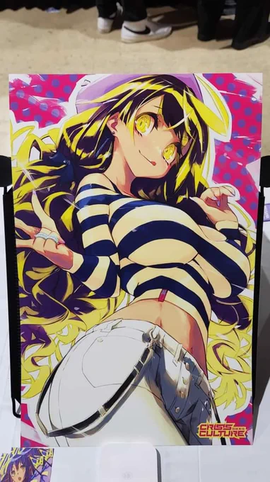 Prints from Crisis Culture. They are currently the only way to get metal prints of my recent gals. 