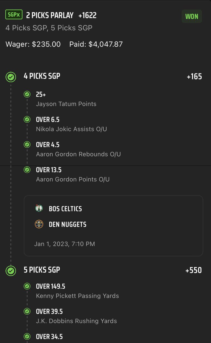 iamtraw11's tweet photo. I’m not New to this, I’m the GOAT 🐐.If you want free picks LIKE THIS TWEET. 📈🏦 Here is a few of my slips from the  NEW YEAR! @Ty_Wesso13 https://t.co/EPt0P3kFNX