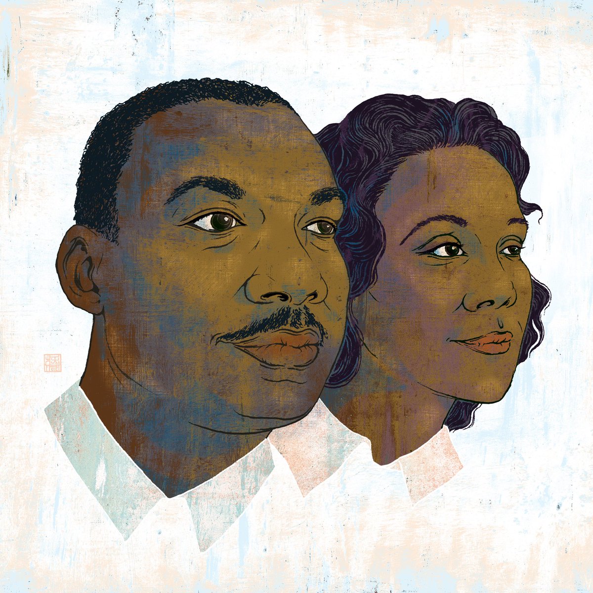 Happy Dr. Martin Luther King Jr. Day!! 

“I have decided to stick with love. Hate is too great a burden to bear.” 

#rsar_group #MLKday #tradigital #illustration #YoheyHorishita #art #artist #editorial #portrait #CorettaScottKing #MLKJr #マーティンルーサーキング @RichardSolomon