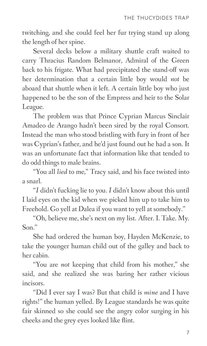PrinceLiterary's tweet photo. Only One Day until the final book in Melinda M. Snodgrass's (@MMSnodgrass)  Imperials Saga - Thucydides Trap is available!

To Celebrate We have the Second part of our preview!

Pre Order Here: https://t.co/uARqQPhE8S https://t.co/E1ieaa6o5O