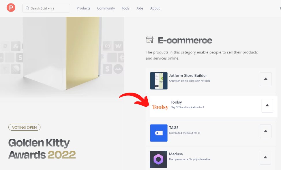k_basali's tweet photo. 📢 İnanilmaz bir haberim var! @Toolsy_io

🚨 @ProductHunt'ta  Golden Kitty Awards 2022'

✨E-commerce' kategorisinde aday gösterildi. ✨

Oy vermek isterseniz: https://t.co/aVRcck3b0D

🙏 Göstermiş olduğunuz ilgi ve çook teşekkür ederim. 
Bizi desteklemek isterseniz:   #startup https://t.co/qeNLX1soPa