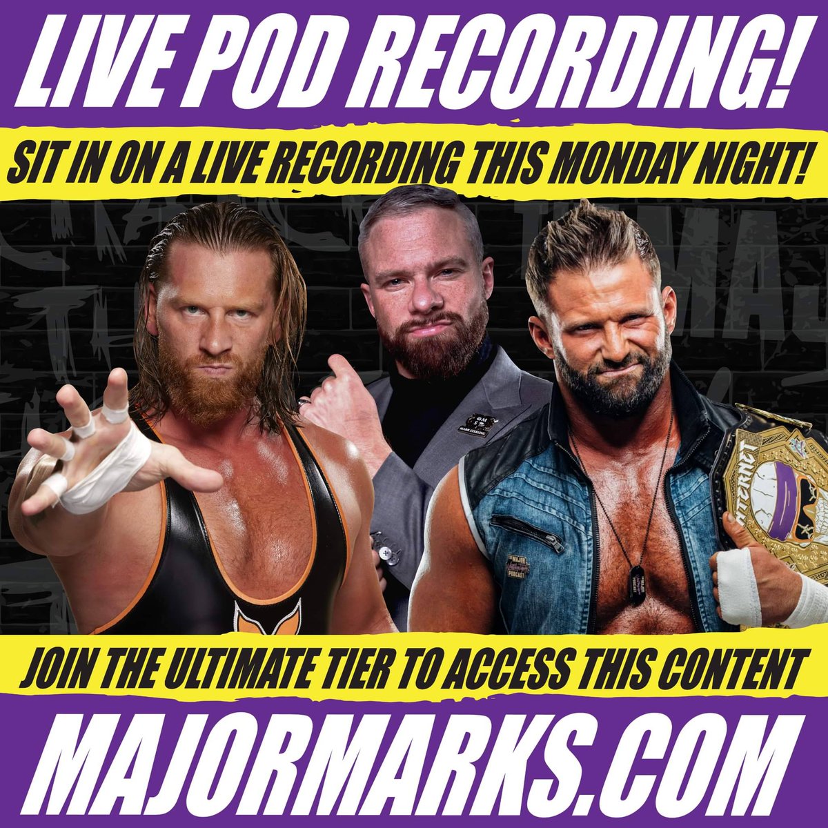 MajorPodNetwork's tweet photo. TONIGHT around 8:30pm EST on https://t.co/LGzNcAAqWr!

Become an 𝘜𝘓𝘛𝘐𝘔𝘈𝘛𝘌 member to join us for a LIVE @MajorWFPod episode recording once a month!

Ask any question you have during the Q&amp;A segment &amp; have it answered!

#ScratchThatMajorItch https://t.co/Mm78qnOY1D