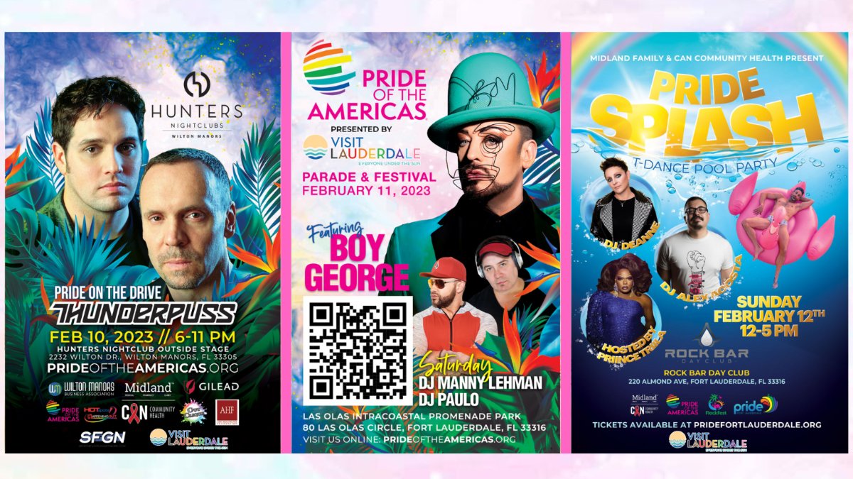 PrideFortLaud's tweet photo. Pride Of The Americas Feb 10-12th in Fort Lauderdale
Presented by Visit Lauderdale

 - https://t.co/LUnpu9NeIm https://t.co/7kCF1niKjE
