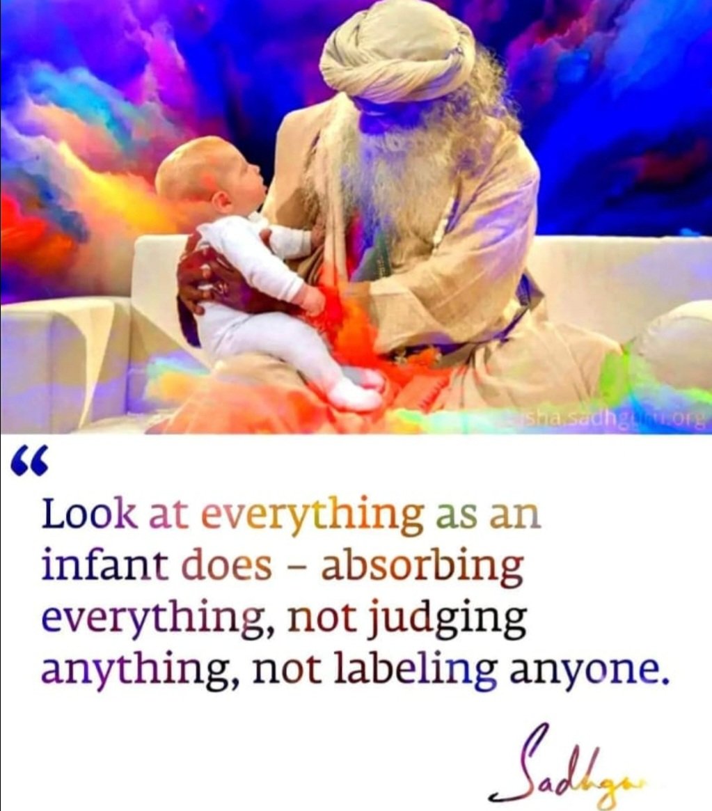 AnuVishnoi19's tweet photo. One of the best quote. 💖
#SadhguruQuotes https://t.co/0V4qNIeGJx