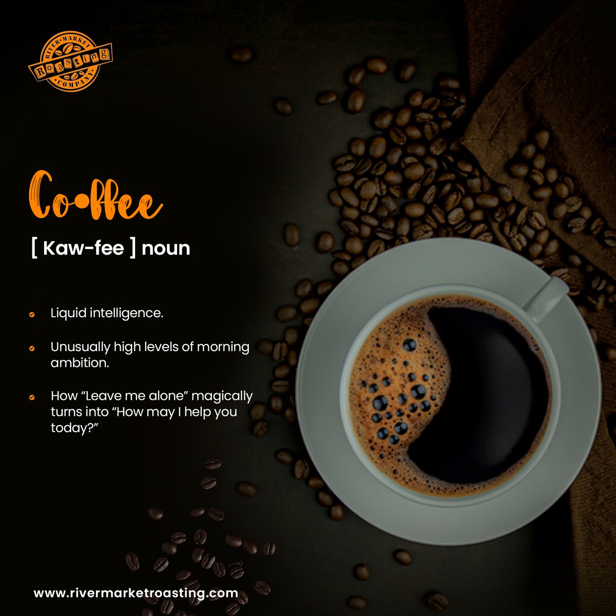 rmroasting's tweet photo. There is no better way to define coffee...

What do you think?

#Rivermarketroasting #mediumlight #coffee #wholebeans #groundcoffee #coffeeholic #caf #instacoffee https://t.co/Q2UWEMBIvT
