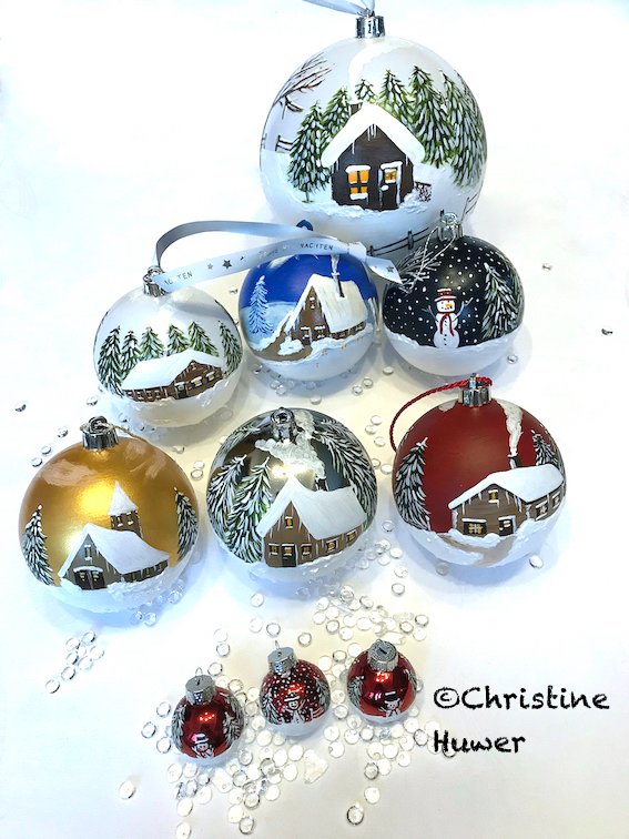 ChristineHuwer's tweet photo. #SALE 10 % #RABATT auf 55 ARTIKEL in meinem Shop bei #ETSY , darunter viele #Weihnachtskugeln #Christbaumkugeln #Sammlerstücke #Originale #Unikate #handbemalt #handgemalt #Toskanabilder #Boxen #Geschenkideen #ornaments #Geschenk ©Christine Huwer WERBUNG https://t.co/DQ3ELhPovr https://t.co/meciIqc44e