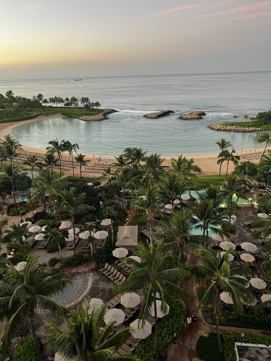Good morning from Aulani!