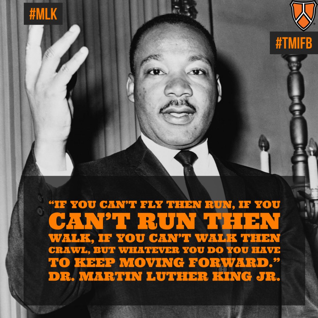 Happy Martin Luther King Jr. Day from TMI Episcopal Panthers Football Family
