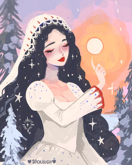 winter bookmark from 2020  