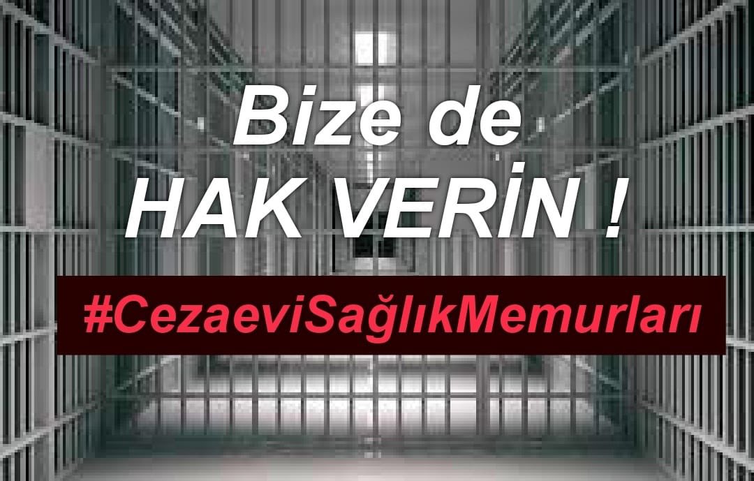 Saglik memurlari Ek gösterge eksikligi ve statüsünden kaynaklı olarak maddi ve manevi kayıplar yaşamaktadır
CezaeviSaglikcilar
<a href="/bybekirbozdag/">Bekir  Bozdağ</a> <a href="/dbdevletbahceli/">Devlet Bahçeli</a> <a href="/RTErdogan/">Recep Tayyip Erdoğan</a> <a href="/ctekurumsal/">Ceza ve Tevkifevleri Genel Müdürlüğü</a> <a href="/YavuzEnis/">Enis Yavuz Yıldırım</a> <a href="/hasanakceviz/">Hasan AKCEVİZ</a> <a href="/cahitcihadsari/">Cahit Cihad SARI</a> @burakceyhan3
<a href="/fserkang/">Fatih Serkan GÜNAYDIN</a>