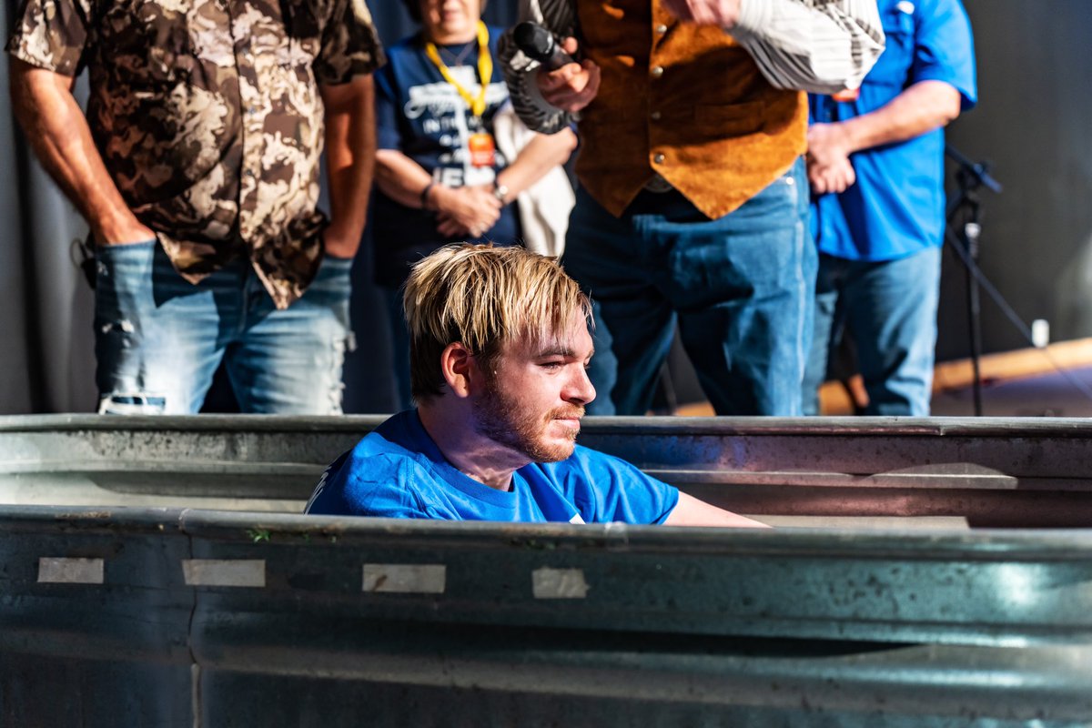 ChampionCowboy's tweet photo. Baptism Sunday! https://t.co/awN7hoxZsm