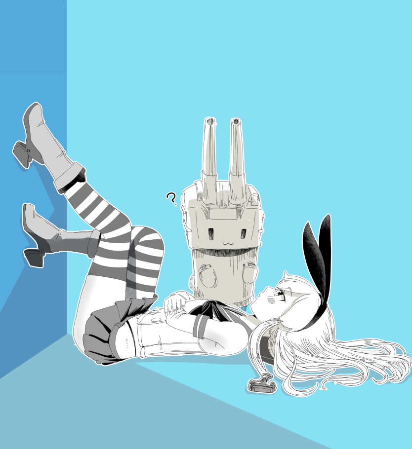 連装砲ちゃん ,島風(艦隊これくしょん) 「」|ごんのイラスト