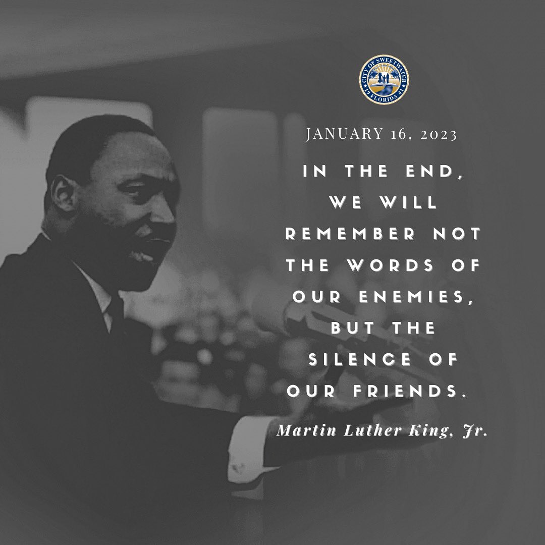 Dr. Martin Luther King Jr's peaceful fight for equality and change has made him a beacon of hope, love, and justice.

Today, we take the time to remember MLK, but to honor his legacy truly is to live a life with love, not hate.