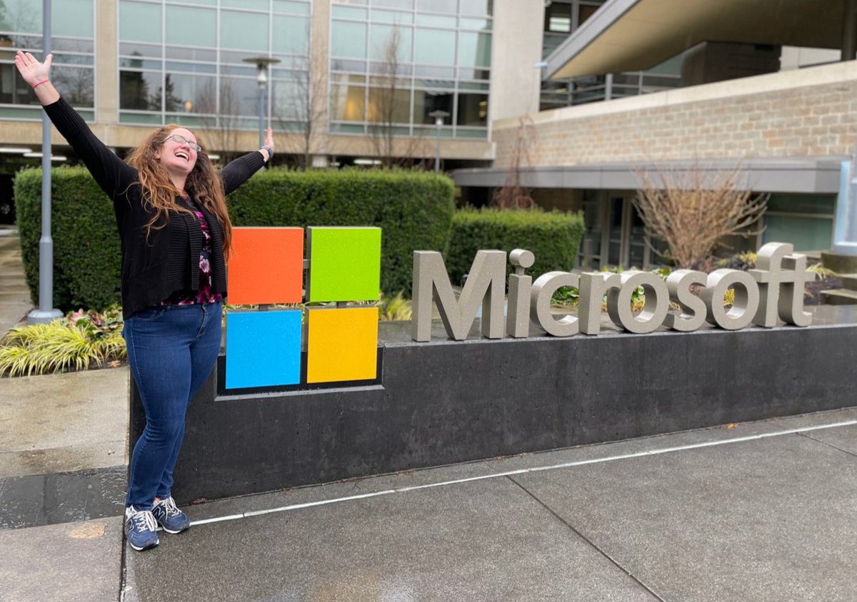 Jenny_Spadoni's tweet image. Tomorrow, I start as a Software Engineering Apprentice at Microsoft.

Wild to think that just over a year ago I started learning to code cause some rando posted on reddit about a free bootcamp and I had nothing else going on ~~

@leonnoel #100Devs #Microsoftleap #BringBackClippy