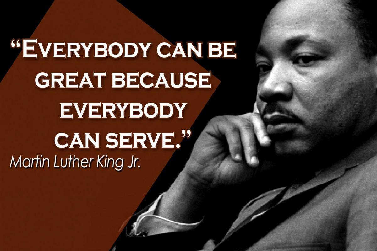 What are you doing to honor MLK Day of Service? #volunteer #communityoutreach #giveback #philanthropy #makeadifference