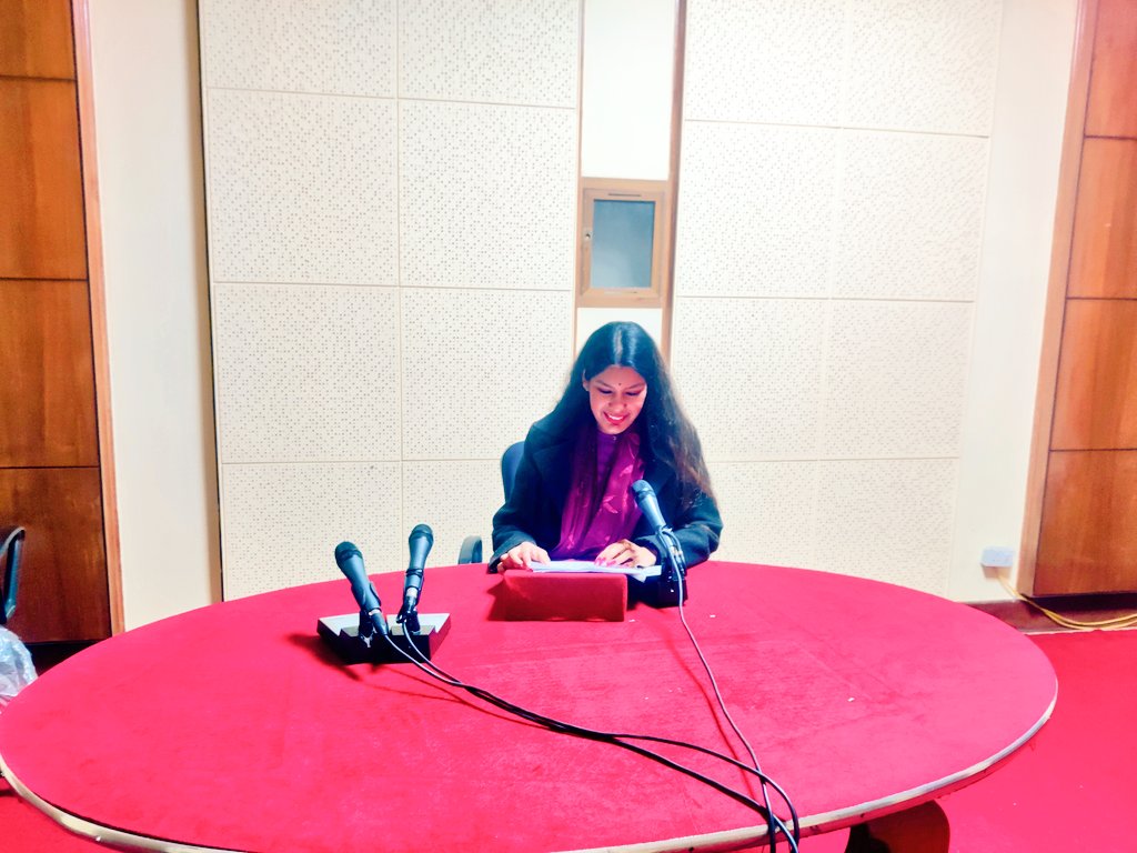 NarayanShriyam's tweet photo. On AIR.. now looking forward to the broadcasts!✌🏼

@DDBiharChannel 
@DDNational 
@AIRPatna 
@DDNewslive https://t.co/Nl3sa3FKnE