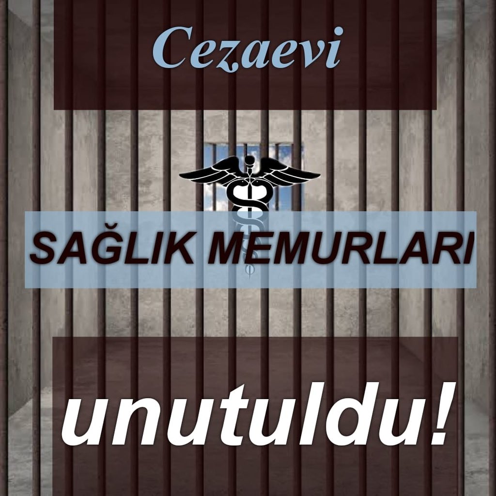 CezaeviSaglikcilarUnutuldu
<a href="/bybekirbozdag/">Bekir  Bozdağ</a> <a href="/dbdevletbahceli/">Devlet Bahçeli</a> <a href="/RTErdogan/">Recep Tayyip Erdoğan</a> <a href="/ctekurumsal/">Ceza ve Tevkifevleri Genel Müdürlüğü</a> <a href="/YavuzEnis/">Enis Yavuz Yıldırım</a> <a href="/hasanakceviz/">Hasan AKCEVİZ</a> <a href="/cahitcihadsari/">Cahit Cihad SARI</a> @burakceyhan3
<a href="/fserkang/">Fatih Serkan GÜNAYDIN</a>