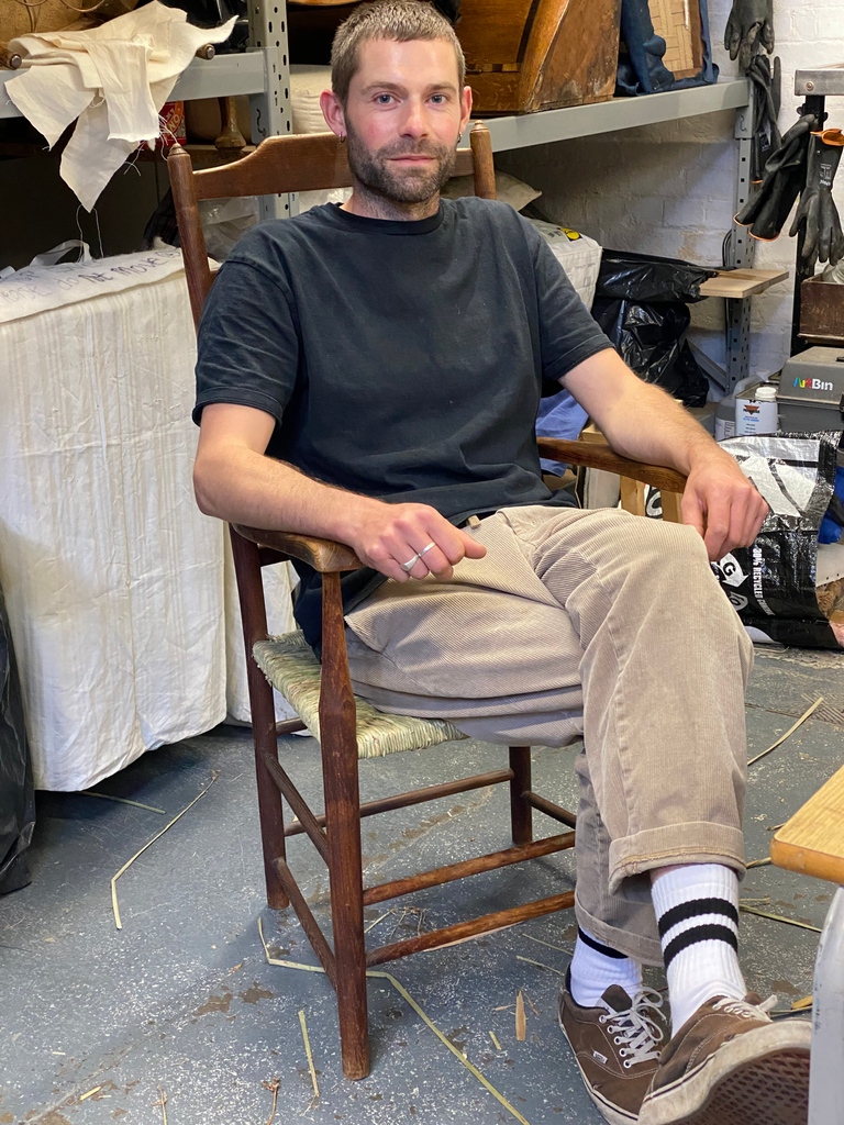 schoolofstuff's tweet image. Bravo Joe 👏⁠
⁠
Learn how to weave a rush seat for a chair on our Seat Rushing Weekend. It’s a pleasant and satisfying technique to learn!⁠
⁠
18th - 19th March 2023. 

theschoolofstuff.co.uk/courses/seat-r…