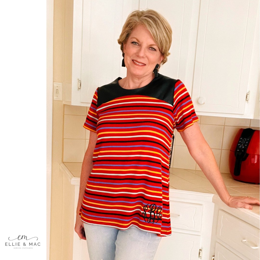 Ellieandmac's tweet photo. 🌎Our Everywhere Tunic & Dress Pattern is cute and flattering! The color-blocked bodice and sleeves give an already great silhouette an extra ounce of fun.
$2 through Sunday! https://t.co/CrAJd0NskO ❤️
#ellieandmac #ellieandmacpatterns #dresspattern #tunicpattern https://t.co/YcjYcy047g