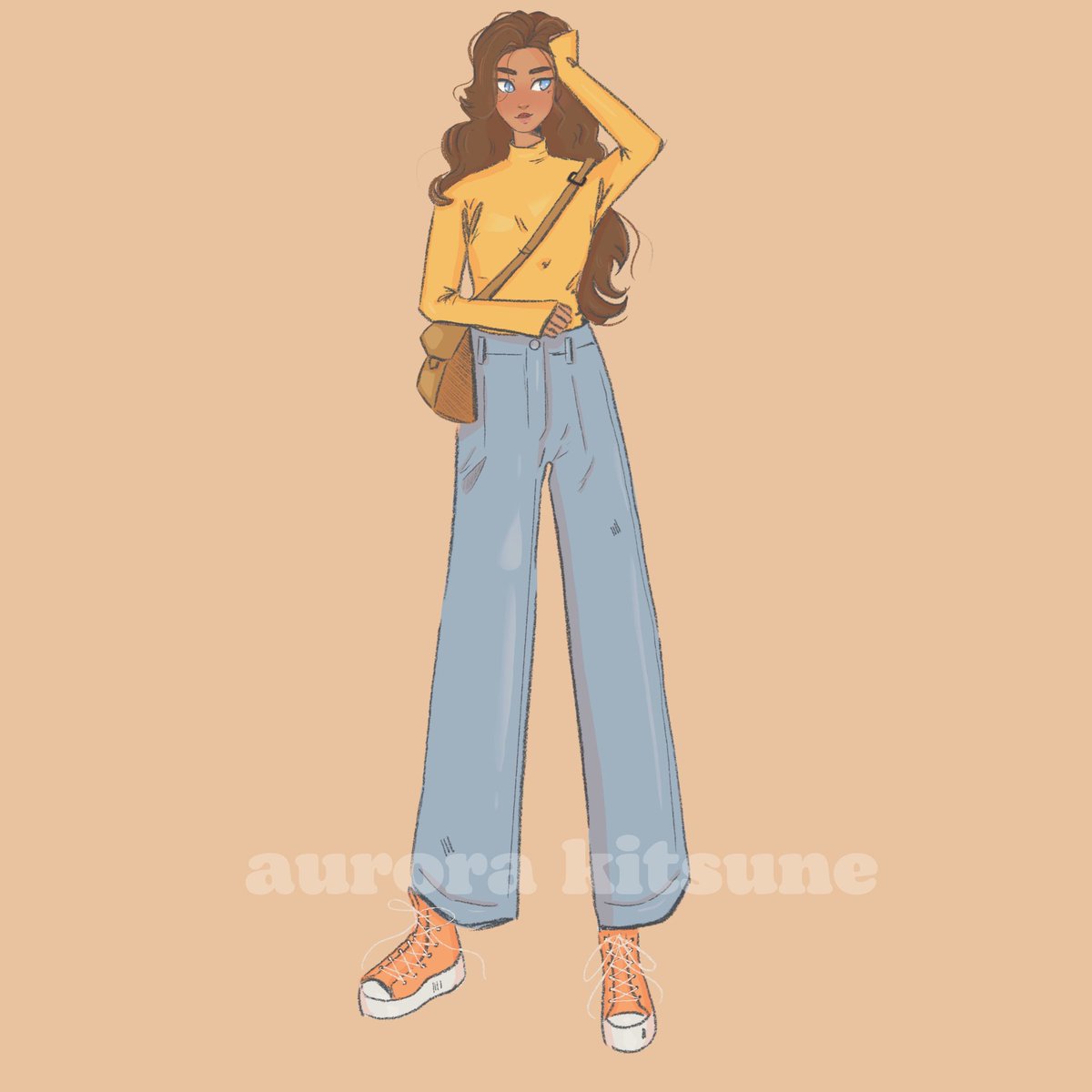 wait, what reality is this again? 😅🫠
.
.
.

.
#digitalillustration #digitalart #characterdesign #characterart #girlcharacter #cuteart #cuteartwork #cutearteveryday  #cozyart #neutralcolorpalette #warmcolors #warmcolorpalette #procreateillustration #artpose
