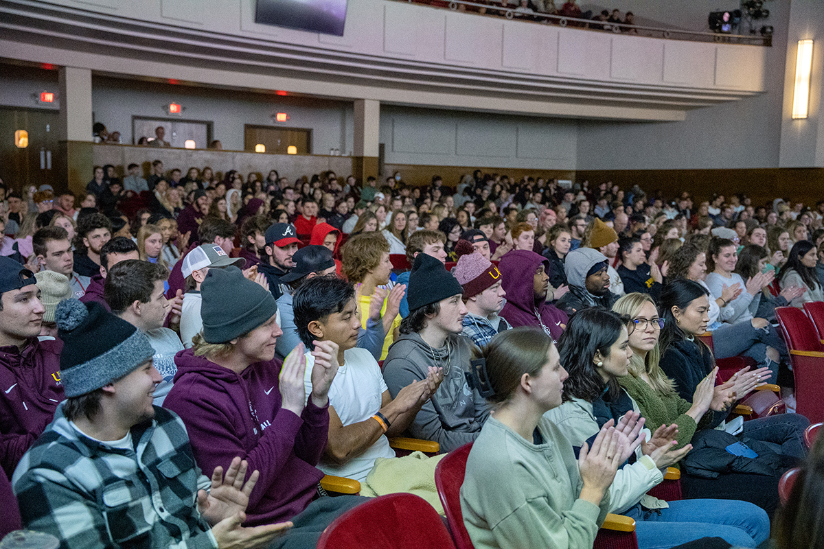 The University of Charleston community honored the legacy of Martin Luther King, Jr. this morning with a screening of the documentary 'From Selma to Stonewall: Are we there yet?' followed by a student discussion panel moderated by film collaborator Rebecca York.