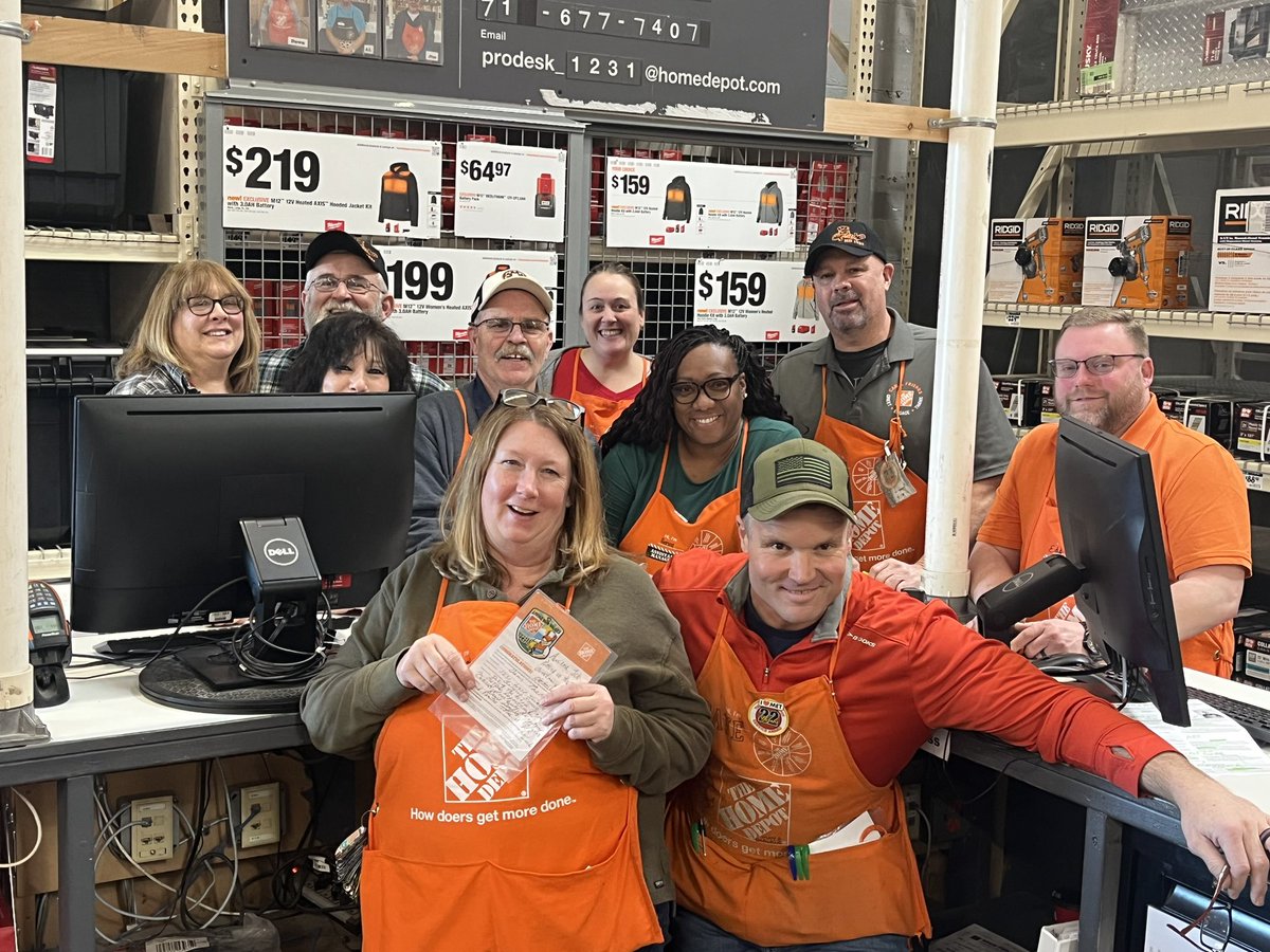 Congratulations Dawn on building strong partnerships within the store and with our Pro’s. <a href="/bryan_robie/">Bryan Robie</a> <a href="/trayvan25/">Tracey Gordon</a> <a href="/WSeneca1231/">Home Depot 1231</a>