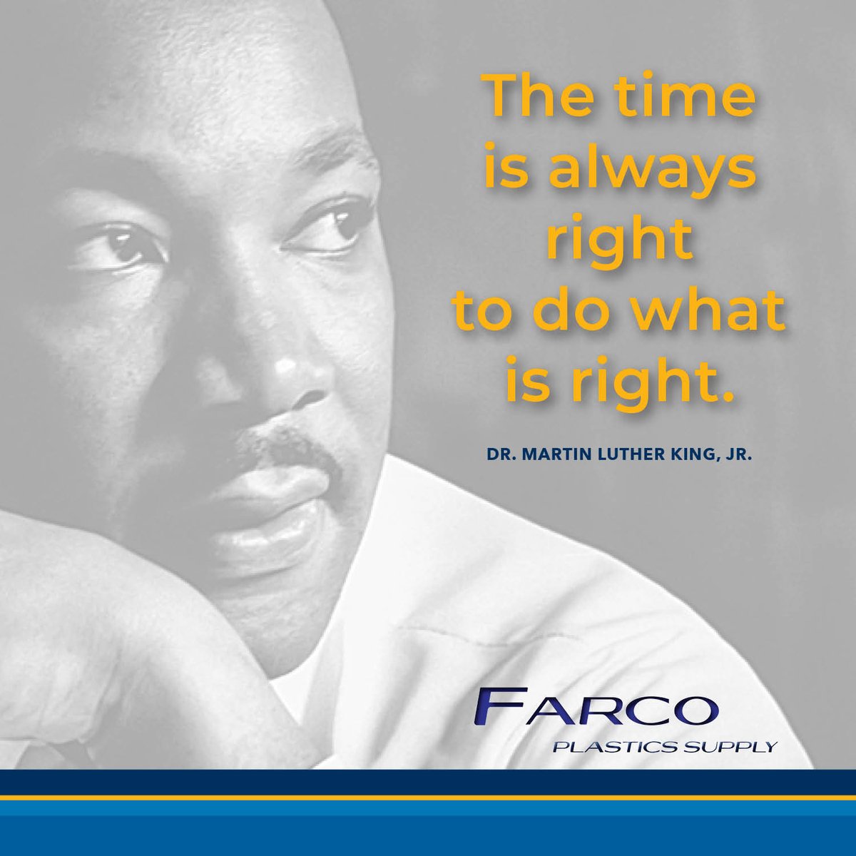 Today we honor the life and legacy of Dr. Martin Luther King Jr. 

#MLKDay2023 #MLK