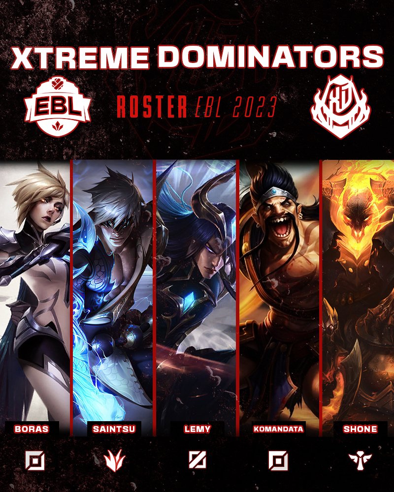 This is our official roster for EBL! <a href="/FortunaEsports/">Fortuna Esports #EBL2025</a>
 
🇭🇷| Top: <a href="/boras_lol/">Boras</a>
🇷🇸| Jungle: <a href="/Saintsu1v9/">Saintsu</a>  
🇷🇸| Mid: <a href="/LeMyy33/">LeMy33</a> 
🇧🇬| Adc: <a href="/komandata/">The Command</a>
🇷🇸| Support: <a href="/Shoonelol/">Nenad Savičić</a>

🇮🇹| Head Coach - @AvantinavALoL
 
Substitutes:
🇭🇷| Top: <a href="/Finicky01/">Finicky</a> 
🇭🇷| Mid: <a href="/humnamlol/">Humnam</a> 
🇷🇸| Support: @djoksix7