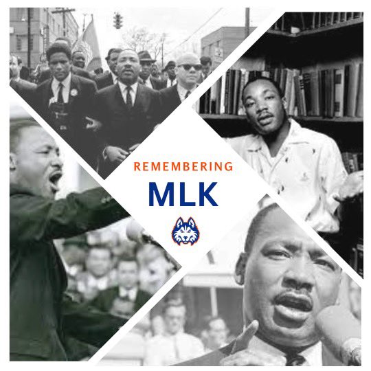 HCUFootball's tweet photo. "Darkness cannot drive out darkness: only light can do that. Hate cannot drive out hate: only love can do that"

Join us today in celebrating the life of Dr. Martin Luther King Jr.

#MLKDay #DawgsUp https://t.co/EMdkPqz14O