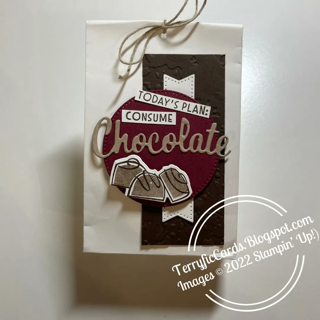 TerryficCards's tweet photo. Check this out! I made a cute little treat bag from a Whisper White Medium Envelope and the Nothing's Better Than Bundle. 

Grab the supplies to make the treat bag at https://t.co/Yljav8u3BC  

#evelopetreatbag #NothingsBetterThan #treatbag #stampinup #handmade #stampinupcanada https://t.co/VpWBzykpwS