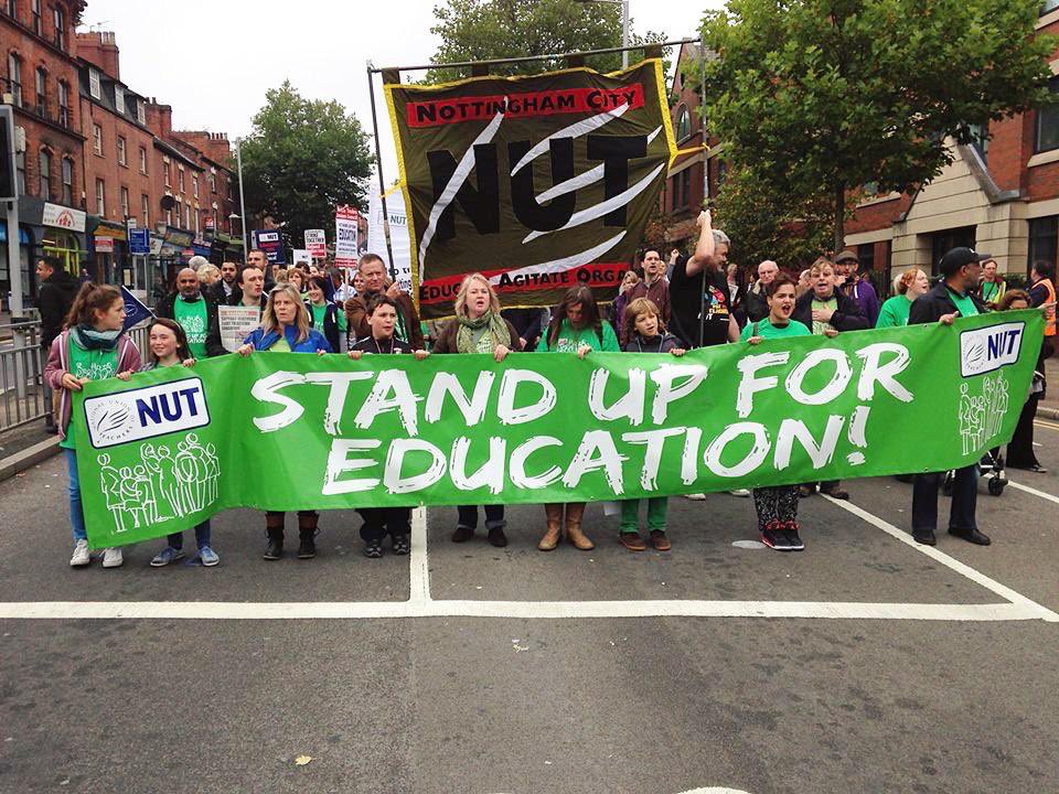 This was me 10 years ago, supporting my teachers on strike. 👇🏽

A decade later, teachers are still fighting the same fight: for their pay and their students’ education.

Solidarity with <a href="/NEUnion/">National Education Union</a> members who have overwhelmingly voted to strike. See you on the picket lines 🚩