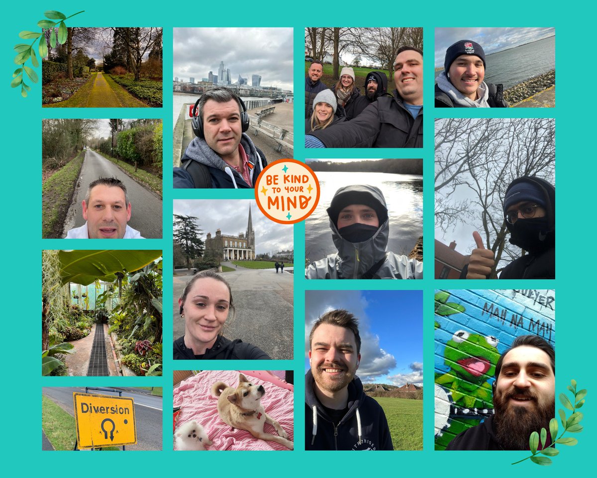 #BlueMonday? What Blue Monday? We've been getting some walking in today to help alleviate those winter blues and get an energy boost 🌿💚 The team loved it! #MentalHealth #MentalHealthAwareness