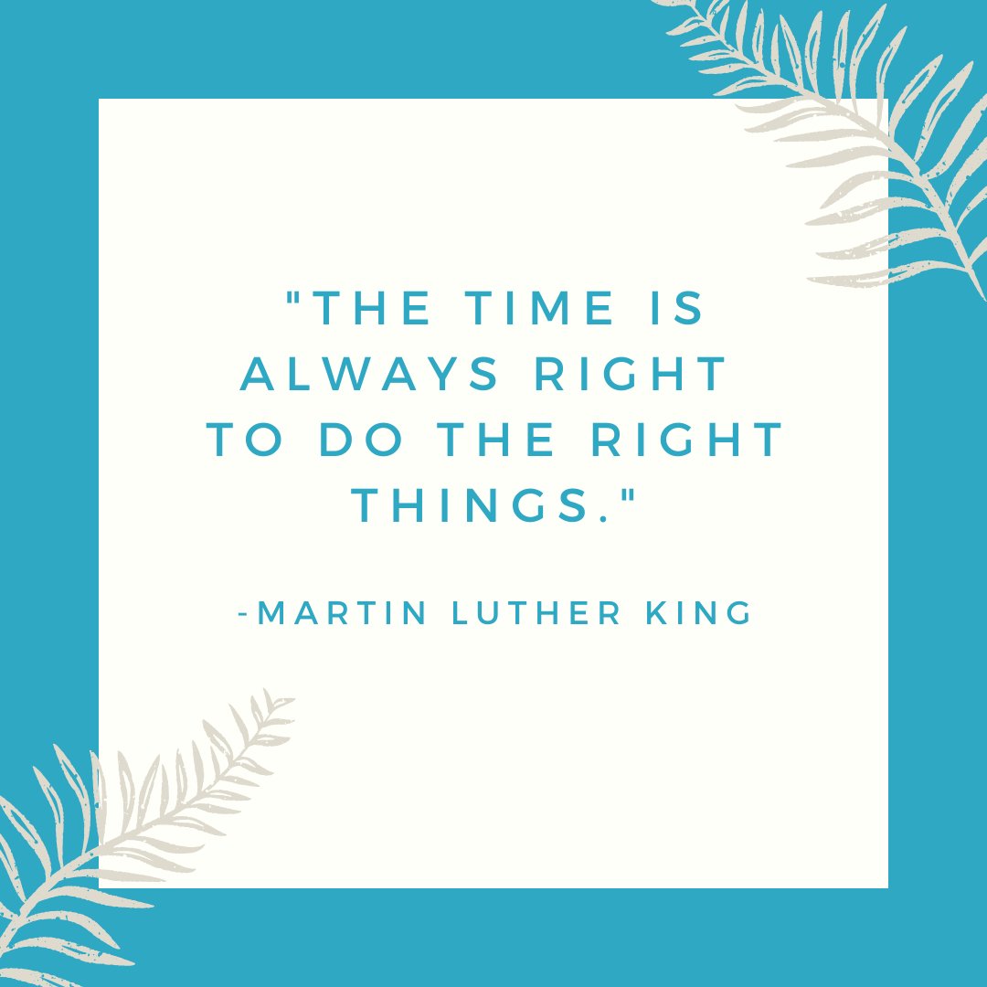 Share your favorite Martin Luther King quote in comments. Here is ours! 💙 #MLK
