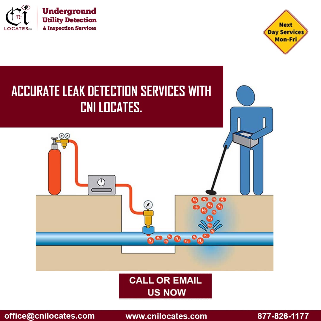 CNILocates's tweet image. Don’t let pesky leaks ruin your property or cause high water bills! Trust CNI Locates to locate the source of your leak quickly and accurately with our advanced leak detection technology.

 #CNILocates #leakdetection #waterlines #repiping #leak