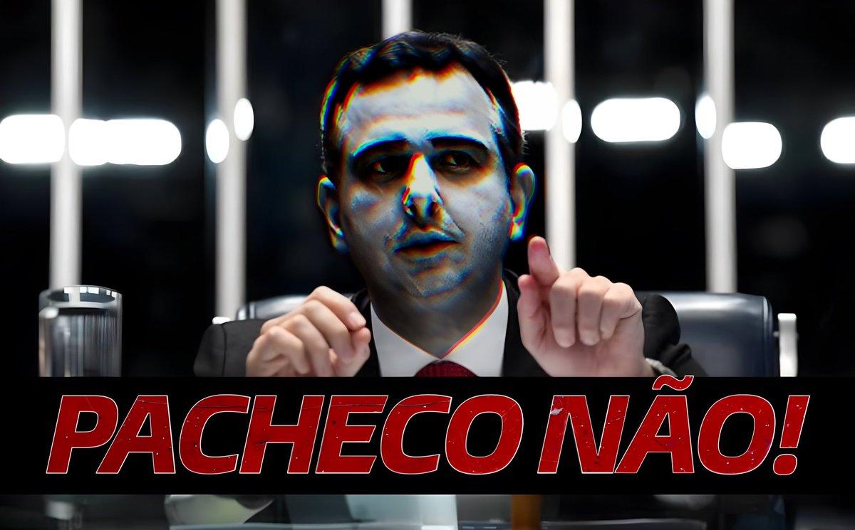EdRaposoBrasil's tweet photo. Se queremos que o Brasil restabeleça um mínimo de sua normalidade institucional, Pacheco não pode, em hipótese alguma, ser reeleito presidente do senado. Pressione o senador de seu estado #RodrigoPachecoNão #PachecoNÃO #ForaPacheco https://t.co/Jci63Gm1oi