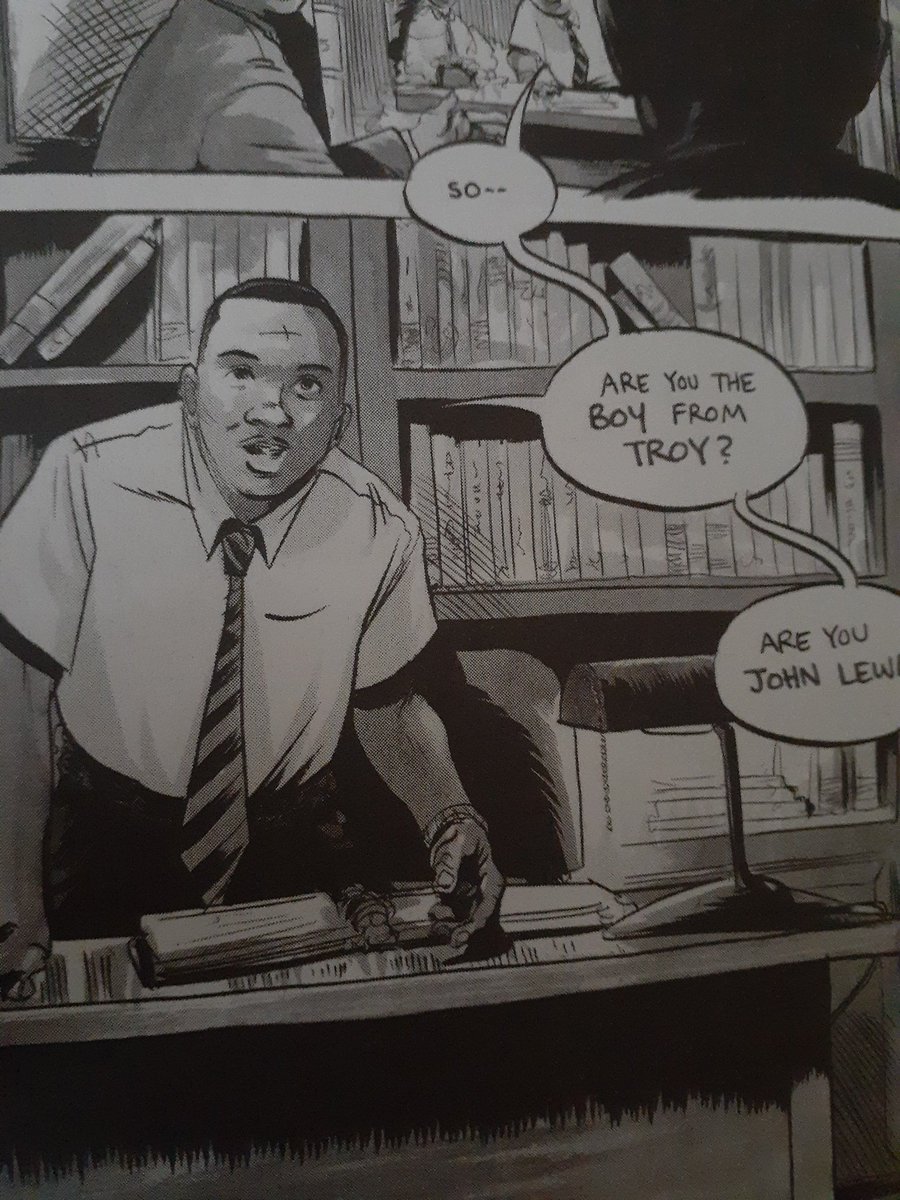 SaltyBeezh's tweet photo. March: Book One
John Lewis, Andrew Aydin, Nate Powell
#martinlutherkingjr #martinlutherkingjrday #marchbookone #johnlewis https://t.co/AYYG11hj9w