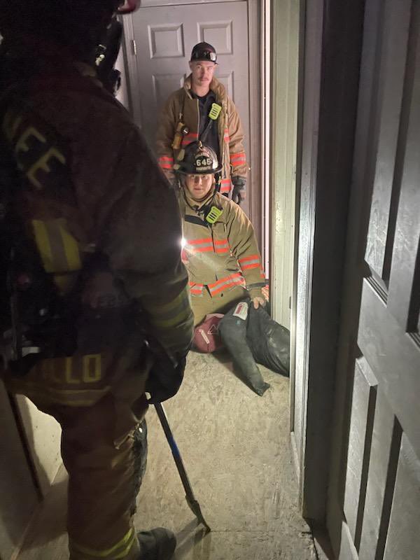 WFRDva's tweet photo. #WFRD crews are taking advantage of the nice weather to train on VEIS.
VEIS stands for: Vent, Enter, Isolate, Search. This is a fireground tactic used to search for victims on upper floors when other means of access are blocked off.
#cityofwinchester #training https://t.co/3EAzAvk3Sy