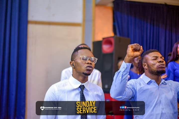 dominioncityaba's tweet image. Now, unto The One upon the throne
We raise a sound
We raise a sound
For He is God and God alone
Hallelujah, hallelujah

#DominionCityAba #sunday #DCService #DominionCity #worship #church