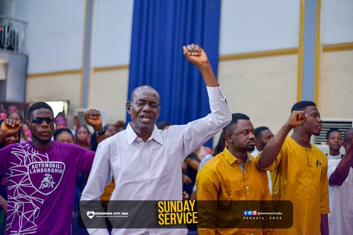 dominioncityaba's tweet image. Now, unto The One upon the throne
We raise a sound
We raise a sound
For He is God and God alone
Hallelujah, hallelujah

#DominionCityAba #sunday #DCService #DominionCity #worship #church