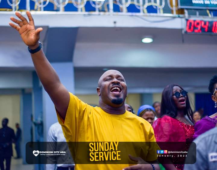 dominioncityaba's tweet image. Now, unto The One upon the throne
We raise a sound
We raise a sound
For He is God and God alone
Hallelujah, hallelujah

#DominionCityAba #sunday #DCService #DominionCity #worship #church