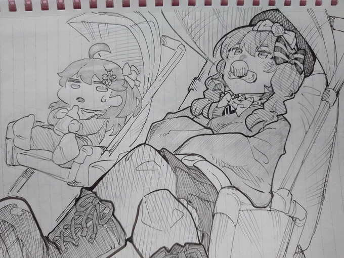 かわいい女の子を描きました。
#ほしまちぎゃらりー
#miko_Art 