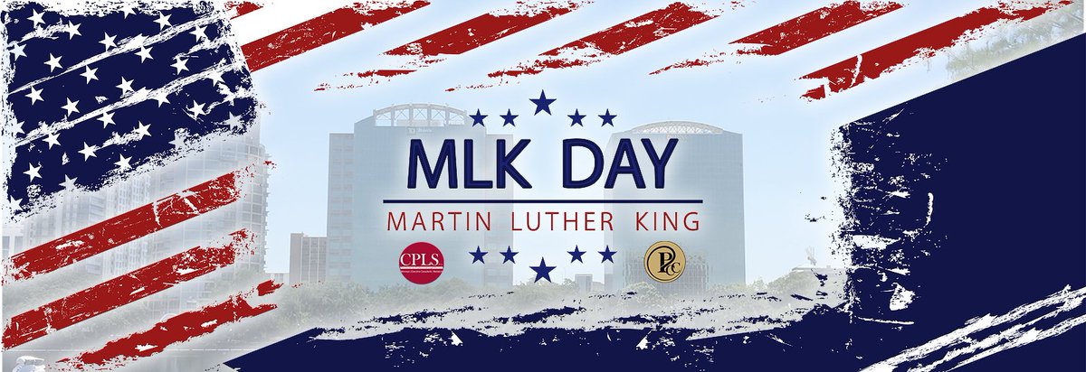 PCC_Law's tweet photo. CPLS would like to celebrate Dr. Martin Luther King and all he did for this country.
#MLK #PCC #CPLSPA

https://t.co/NUO4YMcClq 
https://t.co/m6KfW1CcxA https://t.co/8KXeVDMAWi