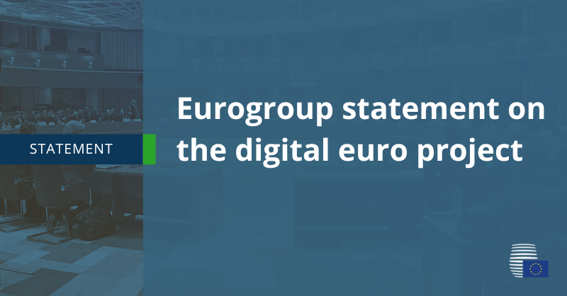 EUCouncilPress's tweet photo. #Eurogroup statement on the digital euro project, 16 January 2023

Read it here 👇