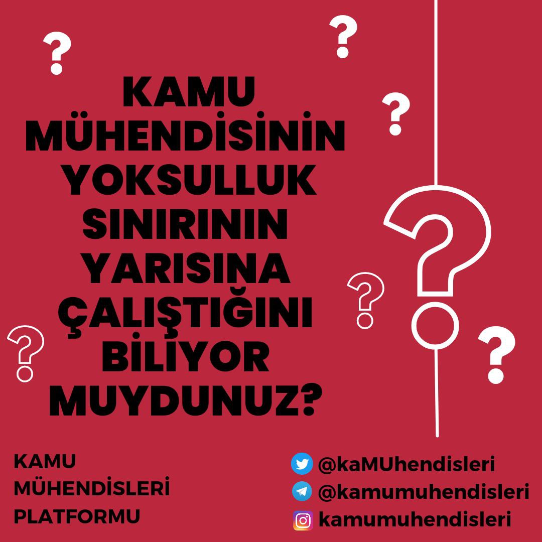 Hakkımızı sonra değil, hemen istiyoruz. Bu maaşlarla geçinmek artık çok zor.
<a href="/RTErdogan/">Recep Tayyip Erdoğan</a> <a href="/kilicdarogluk/">Kemal Kılıçdaroğlu</a> <a href="/dbdevletbahceli/">Devlet Bahçeli</a> <a href="/meral_aksener/">Meral Akşener</a> <a href="/MustafaSentop/">Mustafa Şentop</a> #TBMMKamuMühendisineYasa