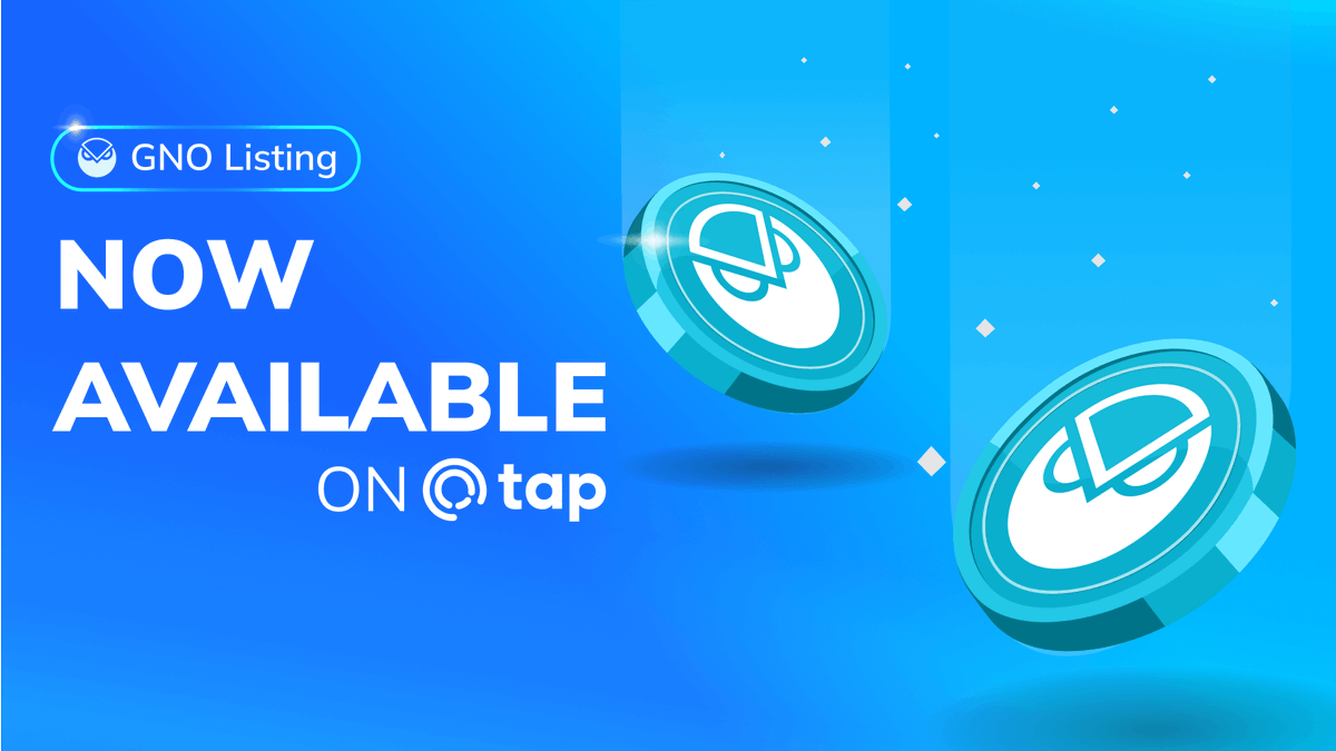 A surprise for all the night owls! $GNO is now available to buy, sell &amp; #trade on Tap! <a href="/Tap_Fintech/">Tap</a> 💙 <a href="/gnosischain/">Gnosis Chain</a> 🦉

Everything you need to know about #Gnosis✨ : tap.global/blog/what-is-g…

#GNO #altcoins #altcoin #token #Crypto #Listing  #Gnosischain #decentralized #owl #safe