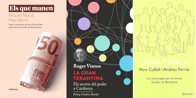 bibcanfabra's tweet photo. Arriba la patacada de gener, després de tantes despeses, i us volem #RECOMANAR tres llibres que es combinen i es complementen d'allò més bé: 'Els que manen' de Miquel Macià i @PepMartiVall, 'La gran teranyina' de @RogerVinton i L'Oasi Català de @PereCullel i @afarrasc.
💸💸 https://t.co/SbpO86d9Kx