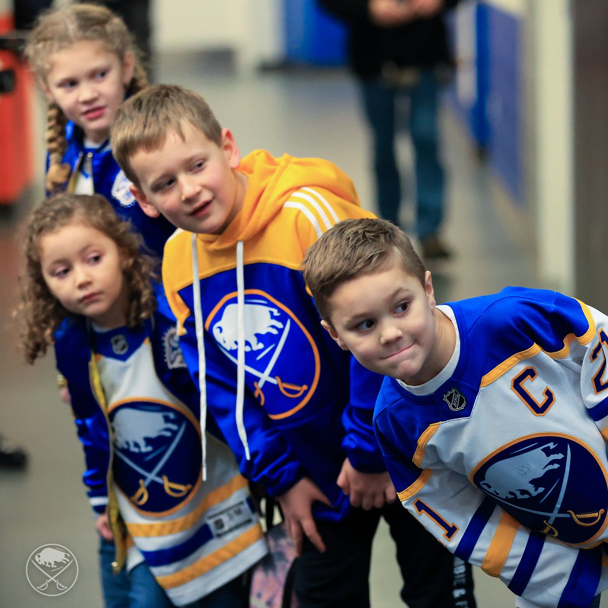 BuffaloSabres's tweet photo. A family affair ☺️ https://t.co/l66OsqDBD0